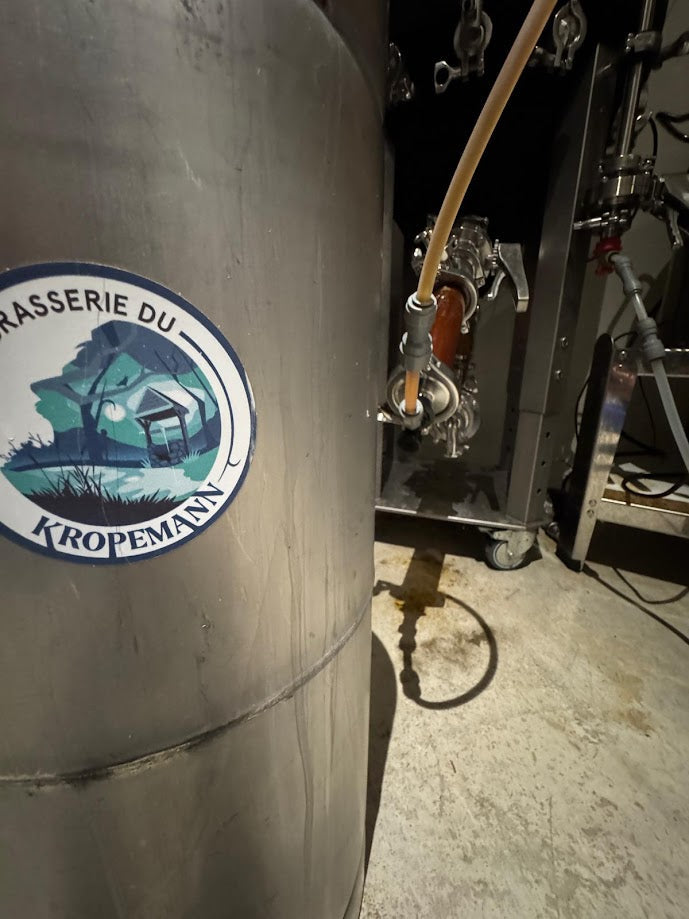 Bière au miel en partenariat avec la Micro Brasserie artisanale du Kropemann - Honapi