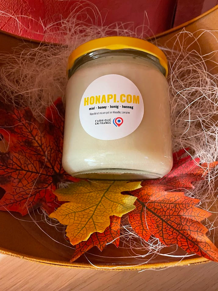 Miel de fleurs crĂ©meux et miel de printemps - miel de Moselle & Lorraine (500g) - 2025  đ«đ·