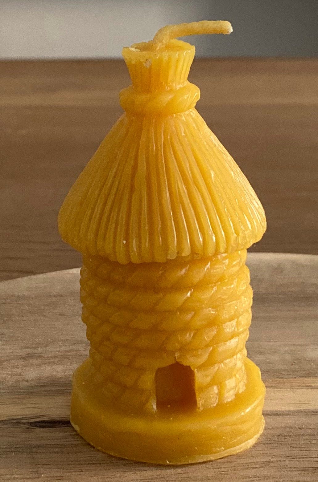Bougie Ruche en cire d'abeille - Honapi