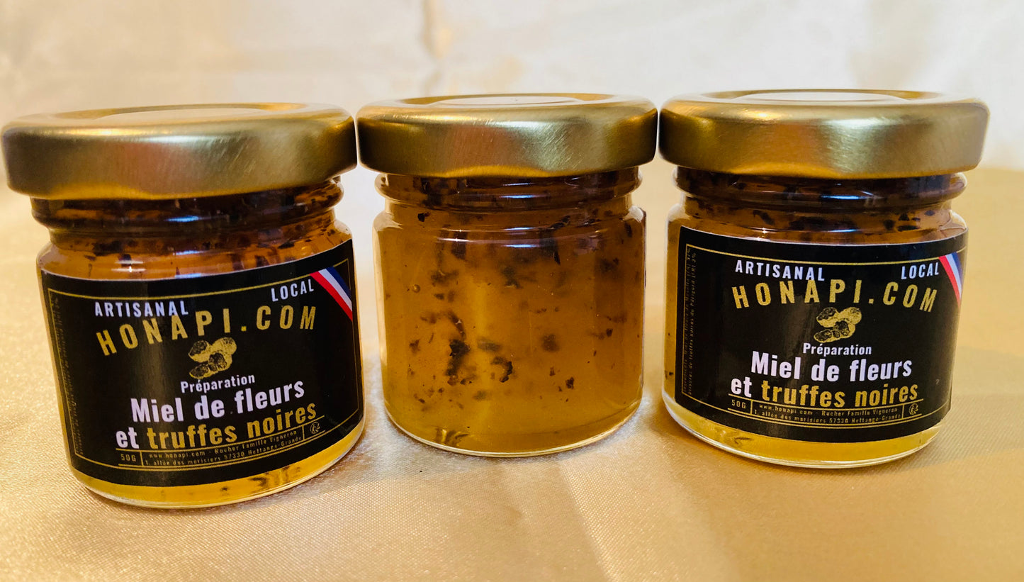 Miel et truffes noires du Périgord (50g) - 2024 🇫🇷