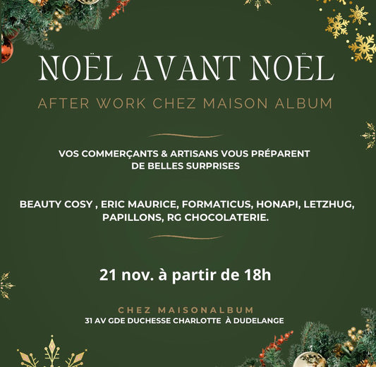 Noël avant Noël - Honapi chez Maison Album à Dudelange le 21/11