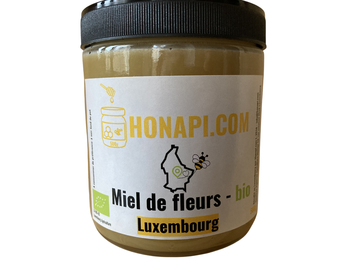 Miel d'été biologique Luxembourg - Bio Summer Lëtzebuerger hunneg (500g)  🇱🇺