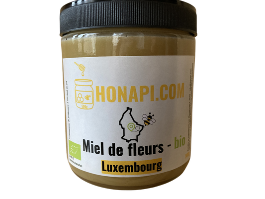 Miel d'été biologique Luxembourg - Bio Summer Lëtzebuerger hunneg (500g)  🇱🇺