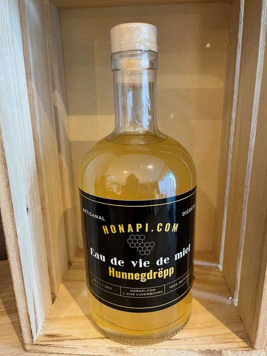 Hunnegdrëpp - Eau de vie de miel - Liqueur de miel - 50cl