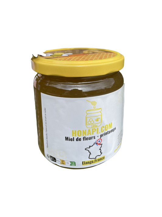 Spring honey - Honey from France, Mosel Honey - Elange (500g) - 2024