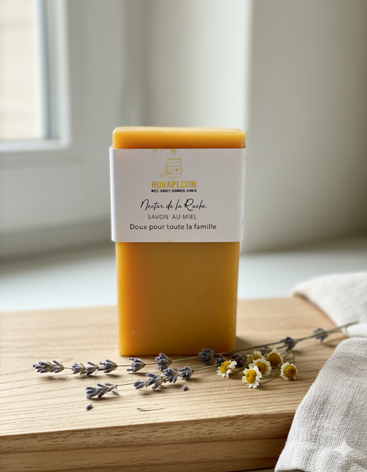 Savon au miel - nectar de la ruche  (100g)