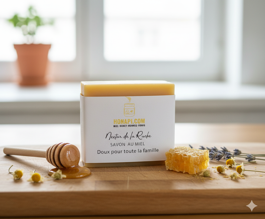 Savon au miel - nectar de la ruche  (50g)